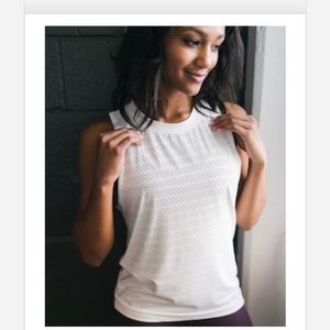 Zyia White Chill Tank